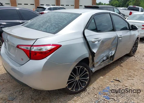 2015 Toyota Corolla S Plus z USA, uszkodzony, nr VIN 2T1BURHE0FC382093